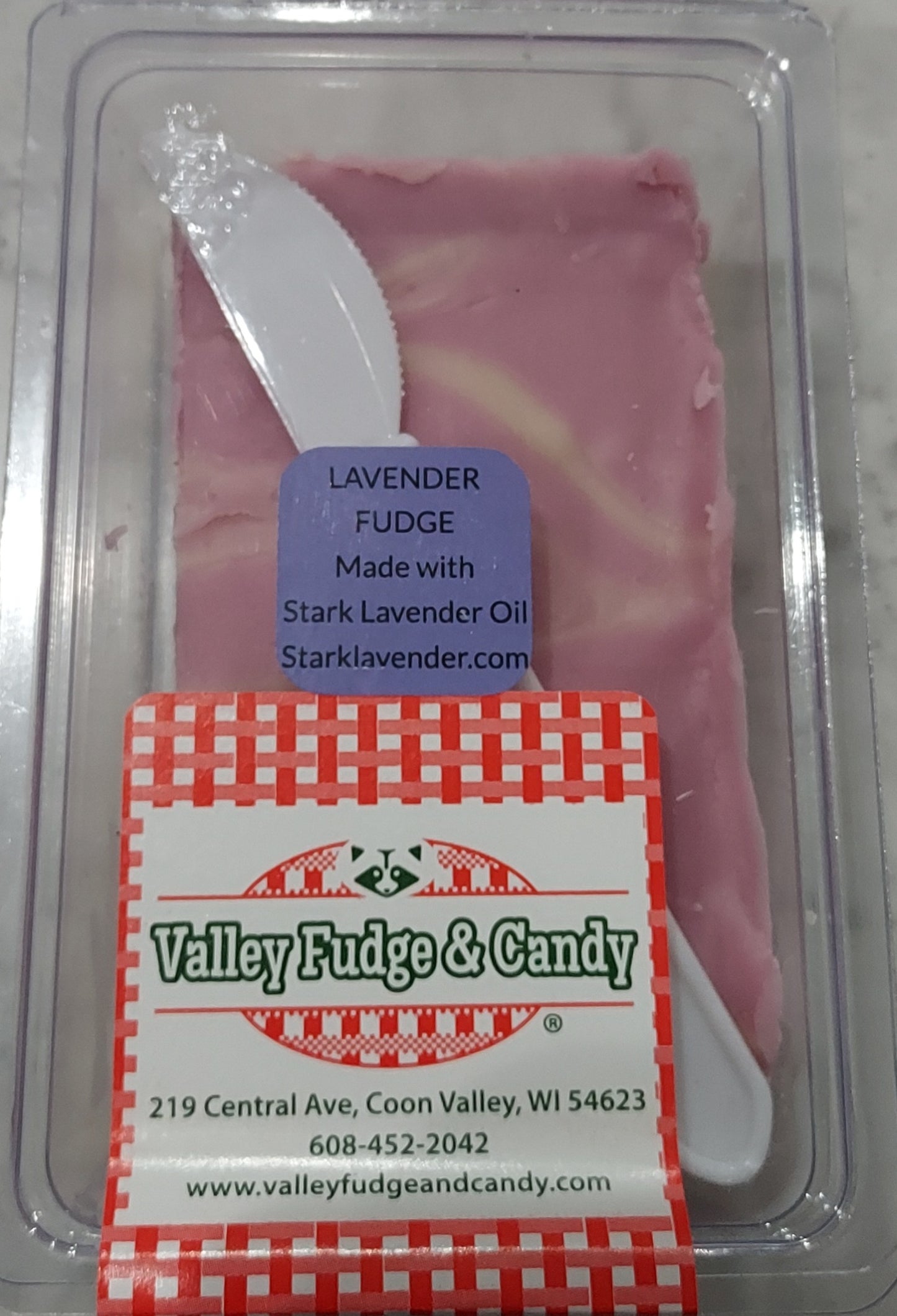 Lemon Lavender Fudge