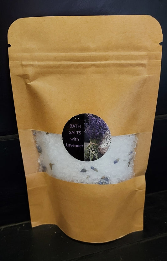 Lavender Bath Salt Packages